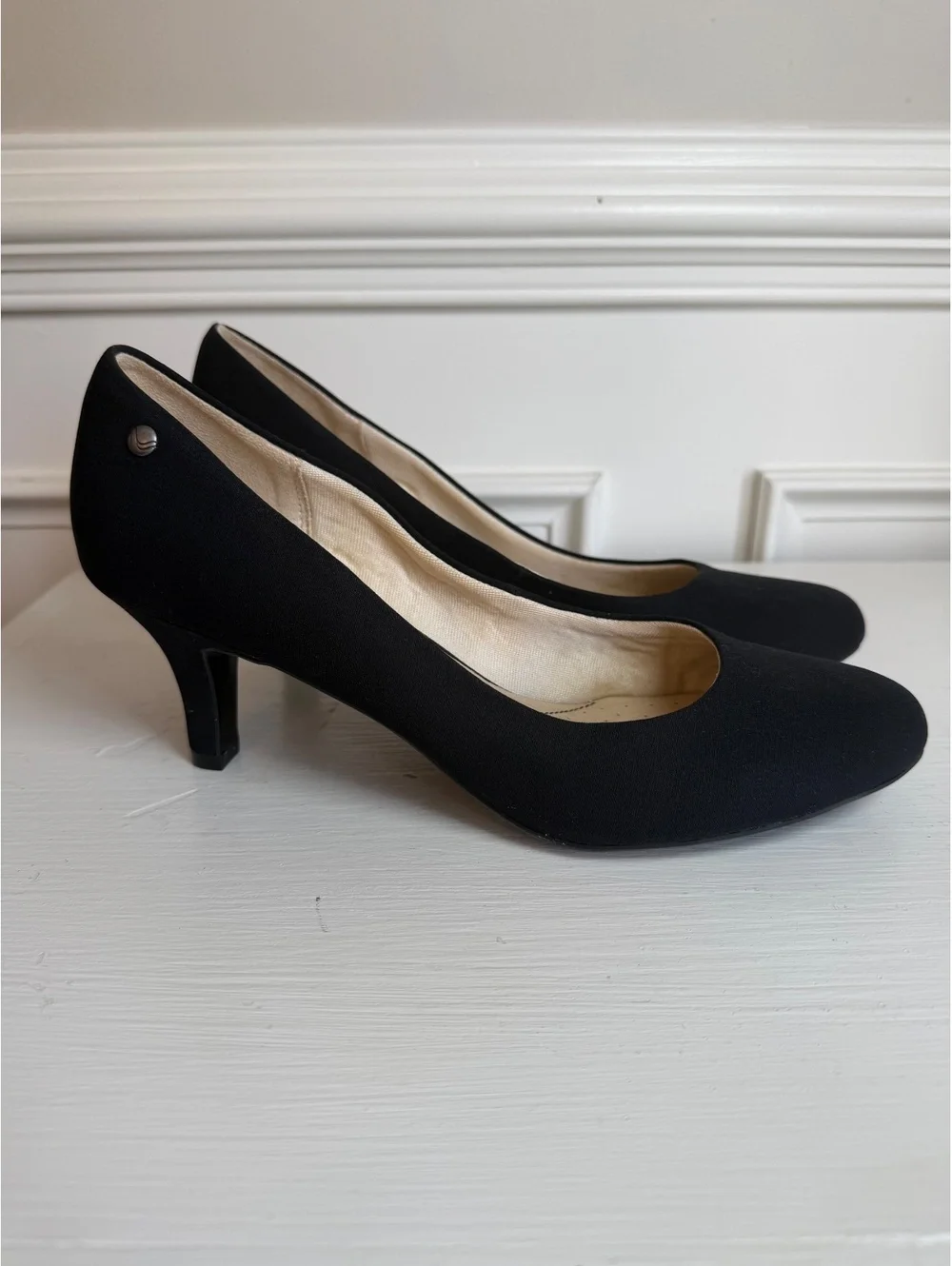 LifeStride Parigi Women's Black Classic Pumps Size 10M.